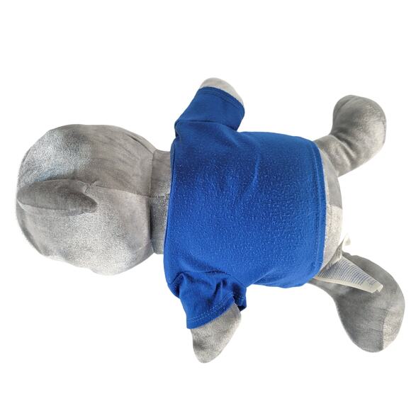 Build A Bear Shark Plush Stuffed Animal 16 Inch With Blue Surfboard Shirt 2018 - Picture 11 of 13